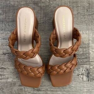 Platform Block Heel Shoes